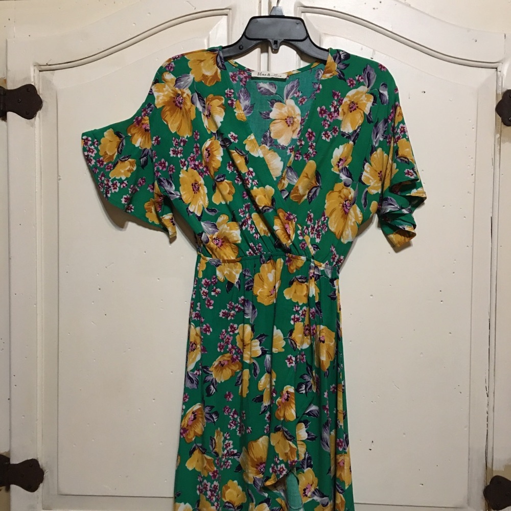 Vine and Love Wrap Dress